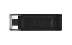 Kingston USB Stick - 128GB - USB-C - Zwart