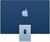 Apple iMac - 24 inch 4.5K Retina - Apple M3 8 Core, 10 Core GPU - 16GB - 256GB SSD - Blauw