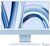 Apple iMac - 24 inch 4.5K Retina - Apple M3 8 Core, 10 Core GPU - 16GB - 512GB SSD - Blauw