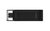 Kingston USB Stick - 128GB - USB-C - Zwart