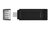 Kingston USB Stick - 128GB - USB-C - Zwart