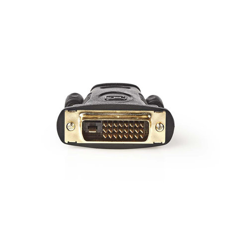 DVI-D 24+1-Pins Male - HDMI&trade; Female | Zwart