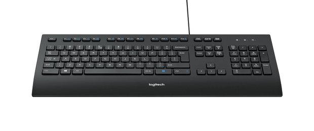 Logitech K280e (Qwerty US) Zwart