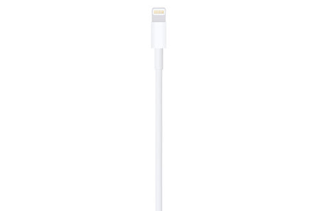 Apple Lightning | Apple Lightning 8-Pins | USB-A Male | 1.00 m | Rond | PVC | Wit/Grijs