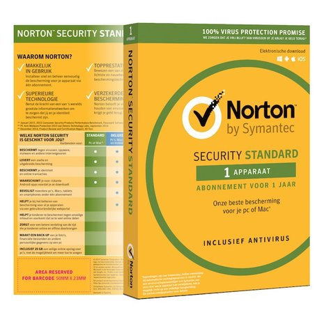 Norton Security (1 PC, 1 jaar)