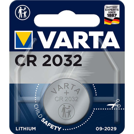 Varta Lithium Knoopcel Batterij CR2032 3 V 1-Blister