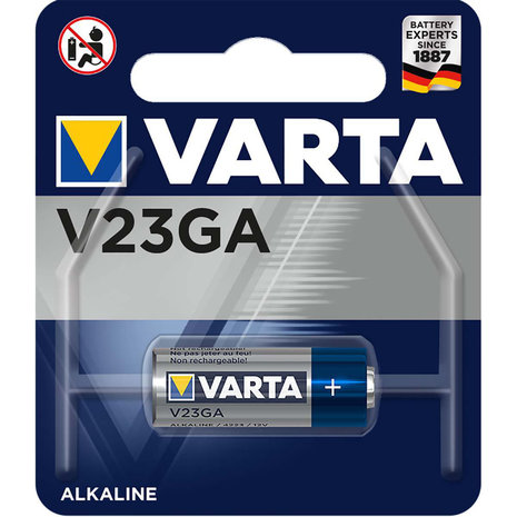 VARTA-V23GA Alkaline Batterij 23A 12 V 1-Blister