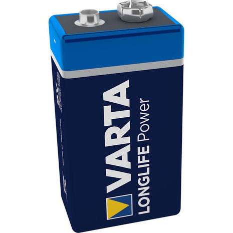 VARTA-4922/1 Alkaline Batterij 9 V High Energy 1-Blister