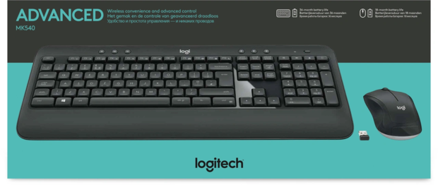 Logitech MK540 Advanced draadloos toetsenbord en muis