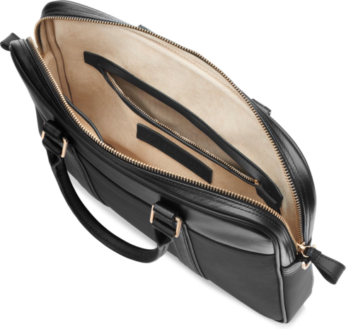 HP Laptop Tas - 14 / 15.6 inch Premium Top Load tas - Zwart met Goud