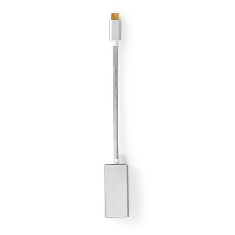 USB-C naar Displayport adapter 20cm verguld