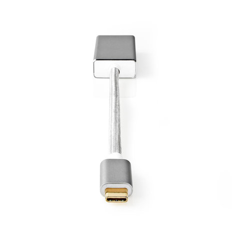 USB-C naar Displayport adapter 20cm verguld