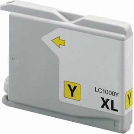 LC1000XL Yellow (geel) voor Brother