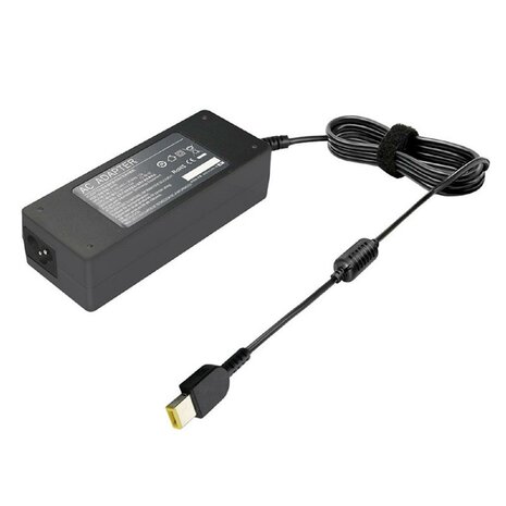 Lenovo Replacement lader - 90watt - Gele platte plug