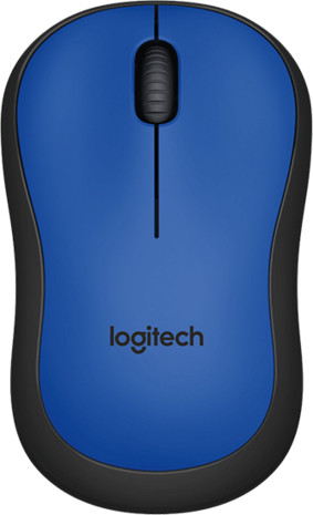 Logitech M220 Silent Blauw/zwart