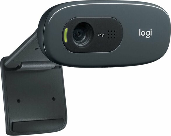 Logitech C270 - 720p HD Webcam - 3MP - Grijs