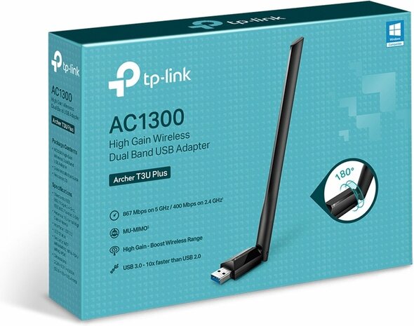 TP-Link Archer T3U Plus - WiFi Adapter - AC1300 Dual Band