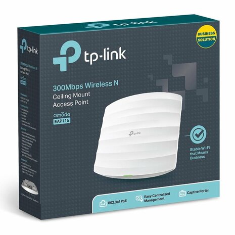 TP-Link Omada EAP115 - Access point - 2.4Ghz - 300Mbps