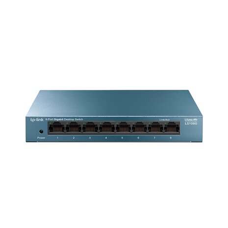 TP-LINK LS108G netwerk switch - Gigabit - 8 Poorts - Unmanaged