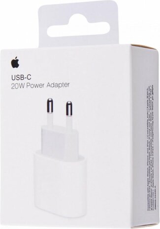 Apple 20W USB-C Snellader - iPhone en iPad - Wit