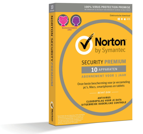 Norton Security (10 PC, 1 jaar)