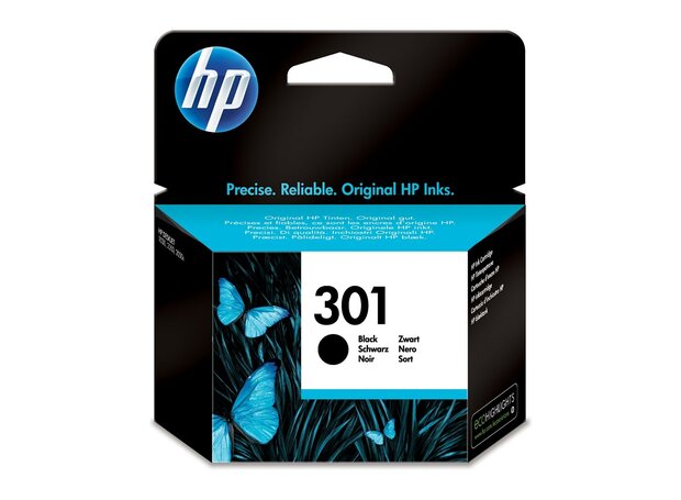 HP 301 Zwart Origineel