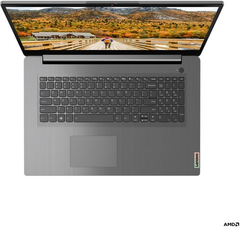 Lenovo IdeaPad 3 17ALC6 - 17.3inch HD - AMD&reg; Ryzen&trade; 5-5500U - 8GB - 512GB m.2 PCIe SSD - Windows 11 Home - Franse uitvoering