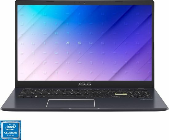 Asus E510MA-BR610 15.6 HD / Celeron N4020 / 4GB / 256GB M.2 SSD / Windows 11 Pro / BKeus overjarig