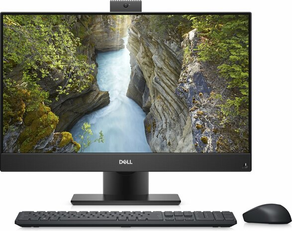 Dell OptiPlex 5490 All-in-One - 24inch FHD - Intel&reg; Core&trade; i5-10500T - 8GB - 256GB SSD - Windows 11 Pro - Zonder TB/Muis