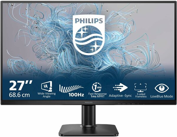 Philips 27E2N1100 - 27inch Full HD VA - 100hz - 1ms - HDMI - VGA - FreeSync