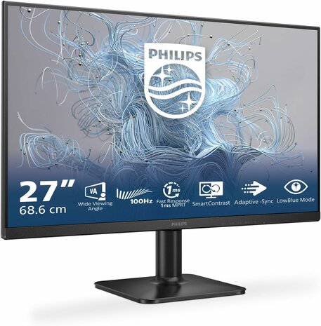Philips 27E2N1100 - 27inch Full HD VA - 100hz - 1ms - HDMI - VGA - FreeSync