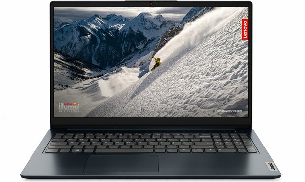 Lenovo IdeaPad 1 15AMN7 15.6" Blauw - AMD Ryzen&trade; 5 7520U - 8 GB - 256 GB - Wi-Fi 6  - Windows 11 Home
