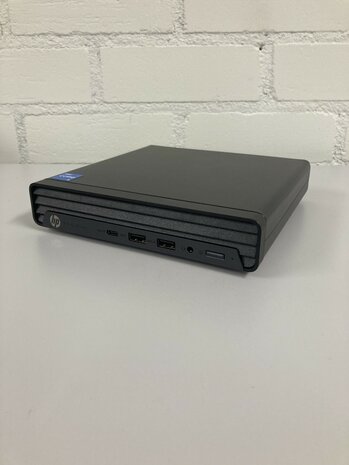 HP Pro Mini 400 G9 - Intel&reg; Core&trade; i5-12500T Processor - 8GB - 512GB SSD - Windows 11 Pro - Gebr. 12mnd.