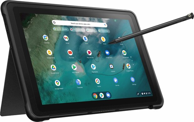 ASUS Chromebook CZ1000DVA-L30023 MediaTek MT8183 25,6 cm (10.1") Touchscreen WUXGA 4 GB LPDDR4x-SDRAM 64 GB eMMC Wi-Fi 5 (802.11ac) ChromeOS Zwart