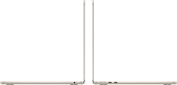 Apple MacBook Air 13 inch - M4 - 16 GB - 256 GB - Starlight/Beige