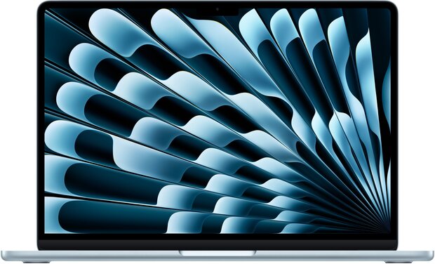 Apple MacBook Air 13 inch - M4 - 16 GB - 256 GB - Sky Blue/Blauw