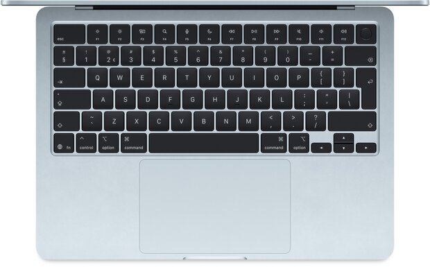 Apple MacBook Air 13 inch - M4 - 16 GB - 256 GB - Sky Blue/Blauw