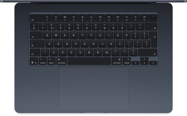 Apple MacBook Air 15 inch - M4 - 16 GB - 256 GB - Midnight/Zwart