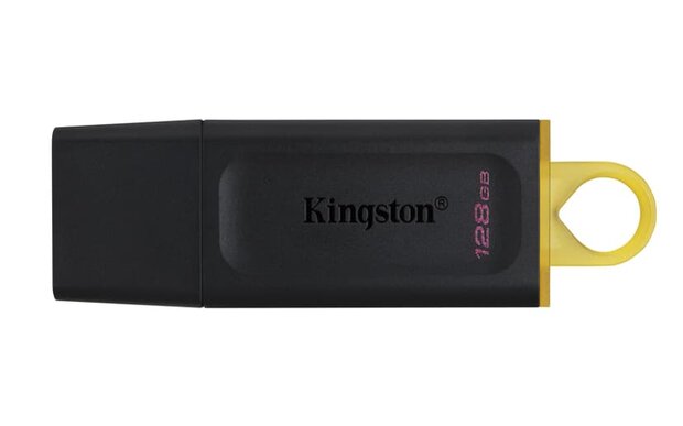 Kingston USB Stick - 128GB - USB-A - Zwart