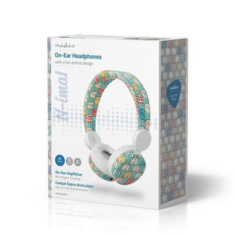 Nedis Bedrade On-ear Koptelefoon Olifant 