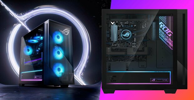 ASUS ROG GM700 - AMD Ryzen&trade;  7 9800X3D - 64GB - NVIDIA GeForce RTX 5070 - 1TB NVMe SSD - Windows 11 Pro