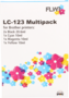 LC123XL  multipack(5st) voor Brother
