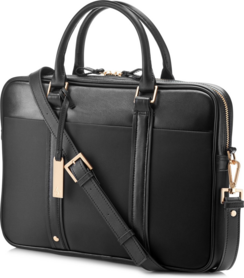 HP Laptop Tas - 14 / 15.6 inch Premium Top Load tas - Zwart met Goud