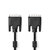 DVI-D 24+1-Pins Male | DVI-D 24+1-Pins Male | 1080p | Vernikkeld | 2.00 m | PVC | Zwart