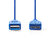 USB-Kabel  USB 3.2 Gen 1 | USB-A Male | USB Micro-B Male | 5 Gbps | Vernikkeld | 1.00 m | Rond | PVC | Blauw