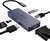 Hopday 6-in-1 USB-C Hub - 4K HDMI - Premium Kwaliteit aluminium - Mac OS/WIndows