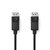 DisplayPort-Kabel Male > Male | 4K@60Hz | Vernikkeld | 2.00 m | Rond | PVC | Zwart | Doos